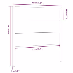 VidaXL 818695 headboard/footboard - Additional view 6