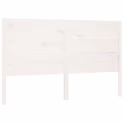 VidaXL 818711, White, Pinewood, 1260 mm, 100 cm, 40 mm