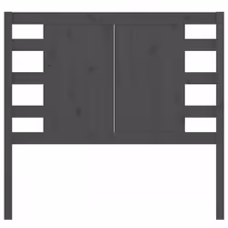 VidaXL 818752 headboard/footboard Grey