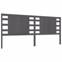 VidaXL 818762, Grey, Pinewood, 1260 mm, 100 cm, 40 mm