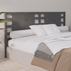 VidaXL 818782 headboard/footboard Grey - Additional view 4