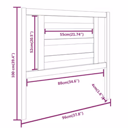 VidaXL 818810 headboard/footboard - Additional view 6