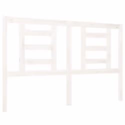 VidaXL 818811, White, Pinewood, 1260 mm, 100 cm, 40 mm