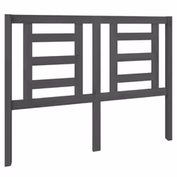 VidaXL 818812, Grey, Pinewood, 1260 mm, 100 cm, 40 mm