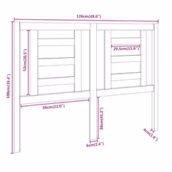 VidaXL 818820 headboard/footboard - Additional view 6