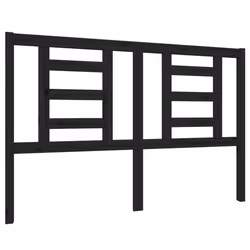 VidaXL 818824, Black, Pinewood, 1460 mm, 100 cm, 40 mm