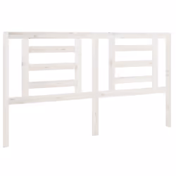 VidaXL 818831, White, Pinewood, 1660 mm, 100 cm, 40 mm