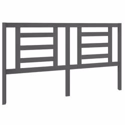 VidaXL 818832, Grey, Pinewood, 1660 mm, 100 cm, 40 mm