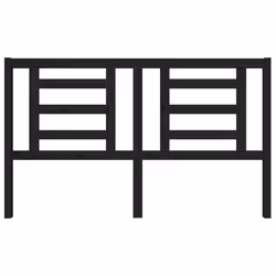 VidaXL 818834 headboard/footboard Black
