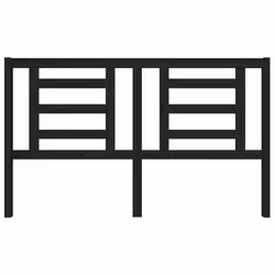 VidaXL 818839 headboard/footboard Black