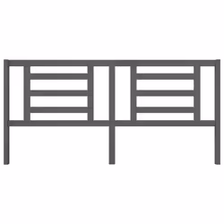 VidaXL 818842 headboard/footboard Grey