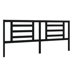 VidaXL 818844 headboard/footboard Black