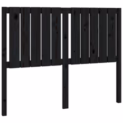 VidaXL 818864, Black, Pinewood, 1255 mm, 100 cm, 40 mm