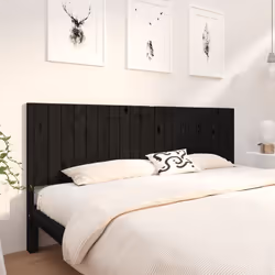 VidaXL 818894 headboard/footboard Black