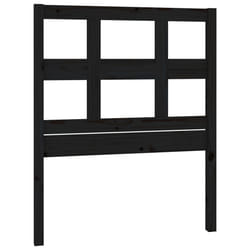 VidaXL 818899 headboard/footboard Black
