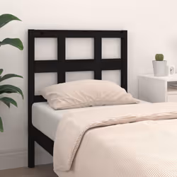 VidaXL 818899 headboard/footboard Black