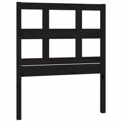 VidaXL 818904, Black, Pinewood, 955 mm, 100 cm, 40 mm