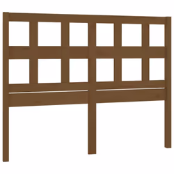 vidaXL Bed Headboard Home Bedroom Decorative Bed Header Panel Solid Wood Pine - honey brown, 125.5 x 4 x 100 cm - Additional view 2