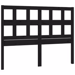 VidaXL 818914, Black, Pinewood, 1255 mm, 100 cm, 40 mm