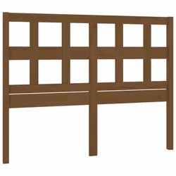 vidaXL Bed Headboard Home Bedroom Decorative Bed Header Panel Solid Wood Pine - honey brown, 185.5 x 4 x 100 cm - Additional view 2