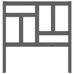 VidaXL 818962 headboard/footboard Grey