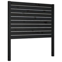 VidaXL 819004 headboard/footboard Black