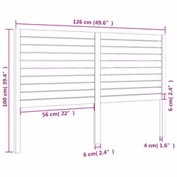 VidaXL 819010 headboard/footboard - Additional view 6