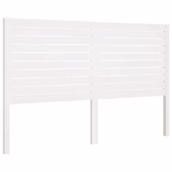 VidaXL 819011, White, Pinewood, 1260 mm, 100 cm, 40 mm