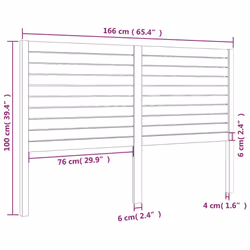 VidaXL 819030 headboard/footboard - Additional view 6