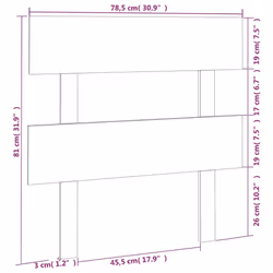 VidaXL 819045 headboard/footboard - Additional view 6