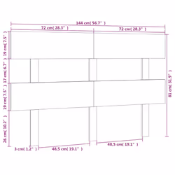 VidaXL 819070 headboard/footboard - Additional view 6