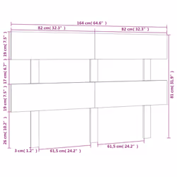 VidaXL 819080 headboard/footboard - Additional view 6