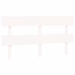 VidaXL 819081, White, Pinewood, 1640 mm, 81 cm, 30 mm