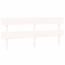 VidaXL 819091, White, Pinewood, 2040 mm, 81 cm, 30 mm