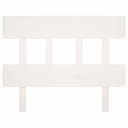 VidaXL 819101 headboard/footboard White