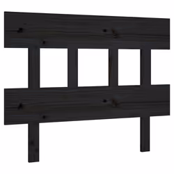 VidaXL 819114, Black, Pinewood, 1235 mm, 81 cm, 30 mm