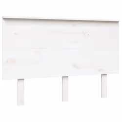 VidaXL 819161, White, Pinewood, 1240 mm, 82.5 cm, 60 mm