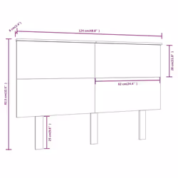 VidaXL 819163 headboard/footboard Brown - Additional view 6