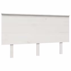 VidaXL 819186, White, Pinewood, 1840 mm, 82.5 cm, 60 mm