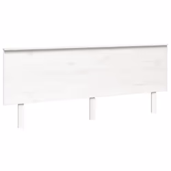 VidaXL 819191, White, Pinewood, 2040 mm, 82.5 cm, 60 mm