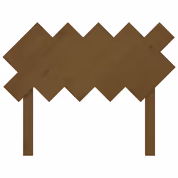 VidaXL 819208 headboard/footboard Brown - Additional view 4