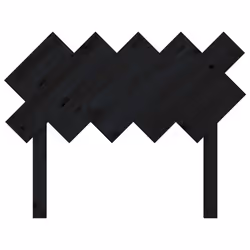 VidaXL 819209 headboard/footboard Black - Additional view 4