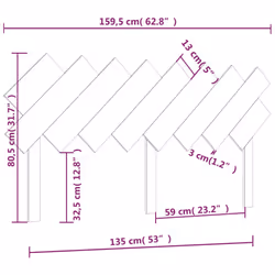VidaXL 819230 headboard/footboard - Additional view 6