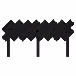 VidaXL 819234 headboard/footboard Black - Additional view 4