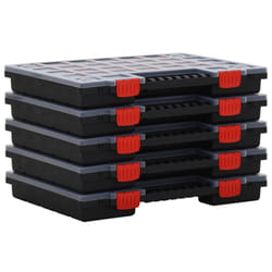 vidaXL 5/10x Assortment Boxes Polypropylene Tool Organiser Box Multi Models - 21 boxes