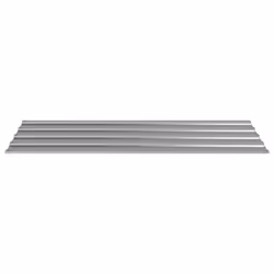 vidaXL Roof Panels Metal Roofing Sheet Rib Panel 36 pcs Rusty Corten Steel - Additional view 5