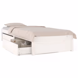 VidaXL 3103469, White, 105.5 cm, 2.06 m, 31 cm, 1000 x 2000 mm, 1 pc(s)
