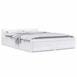 VidaXL 3103565, White, 155.5 cm, 2.06 m, 51 cm, 1500 x 2000 mm, 950 x 570 x 180 mm