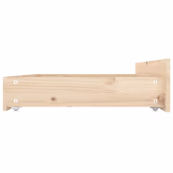 vidaXL Bed Frame with Drawers Bedroom Bedstead Bed Base Multi Colours/Sizes - brown, 160 x 200 cm - Additional view 8
