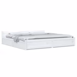 VidaXL 3103580, White, 2.06 m, 2.06 m, 51 cm, 2000 x 2000 mm, 950 x 570 x 180 mm